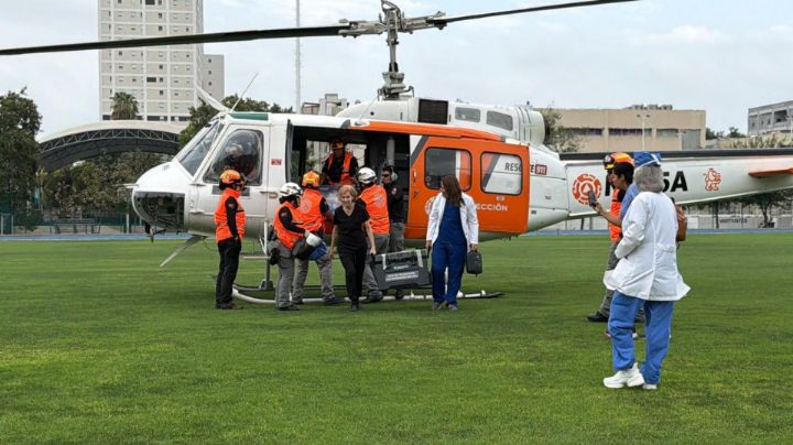 Protección Civil de Nuevo León coordina traslado aéreo de órganos procedentes de Tampico