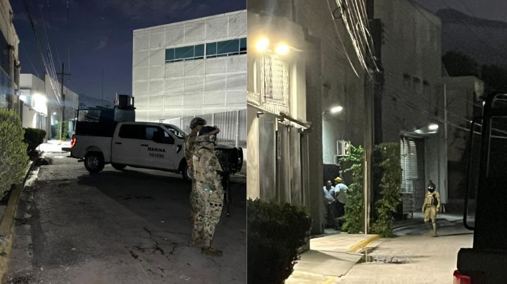 Operativo simultáneo de la Marina y fuerzas federales al sur y poniente de Monterrey