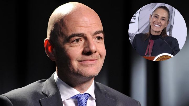 Agradece Infantino a Sheinbaum por hospitalidad de México previa al Mundial