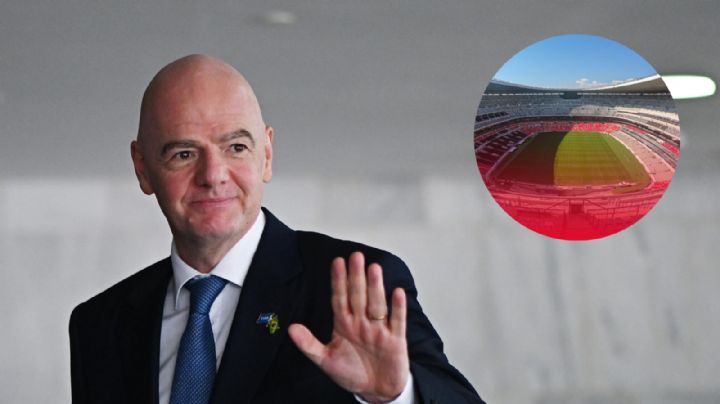 Gianni Infantino: El Estadio Azteca está bendito por los dioses del futbol