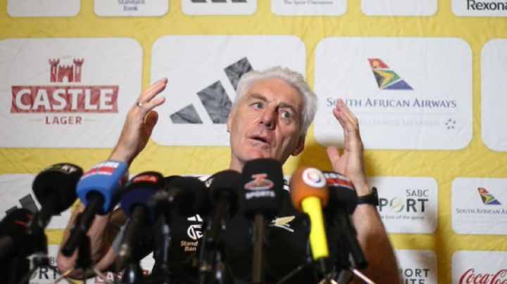 DT de Sudáfrica pide a sus jugadores no temerle al Estadio Azteca: ‘Los 85 mil mexicanos no juegan’
