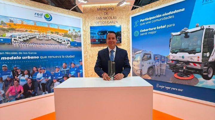 Recibe San Nicolás premio internacional por limpieza urbana