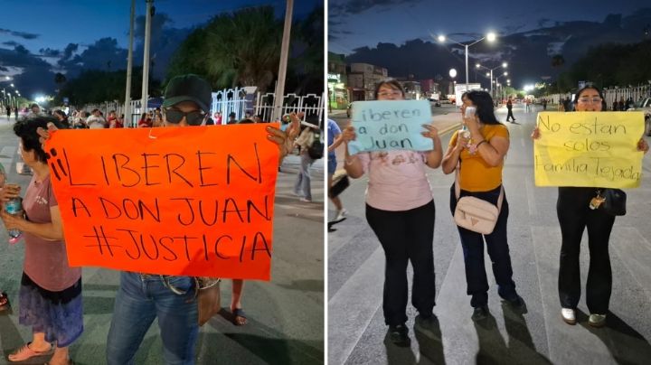 Exigen vecinos liberar a comerciante que abatió a asaltantes