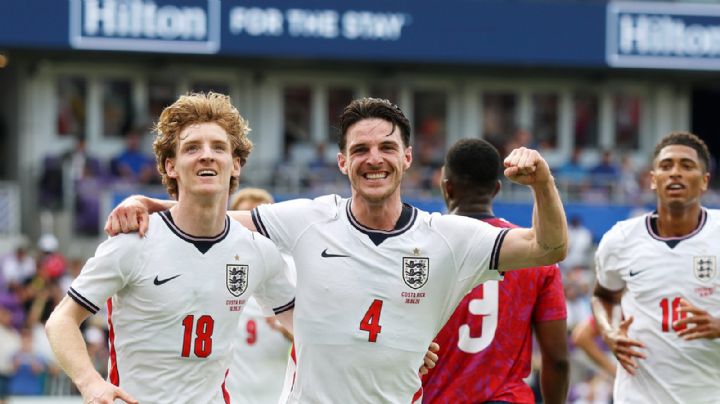 Golea Inglaterra 3-0 a Costa Rica y está lista para el Mundial 2026