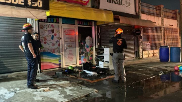 Se incendia papelería en colonia Lindavista, en Guadalupe
