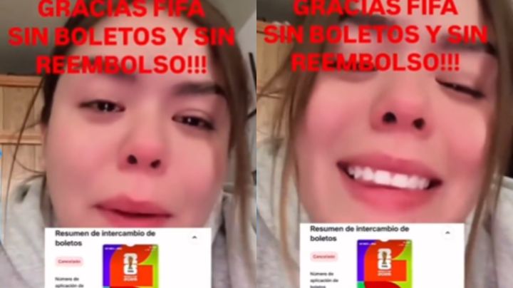 Mujer llora al descubrir que sus boletos para el Mundial 2026 fueron vendidos