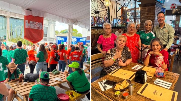 Viven regios fiebre mundialista desde plazas y restaurantes