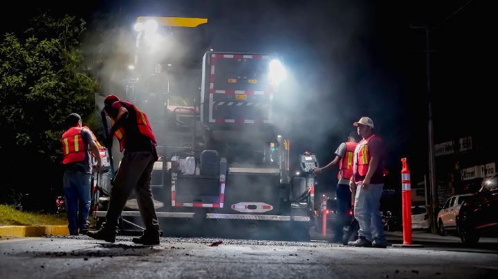 Inician trabajos de pavimentación en avenida Arturo B. de la Garza en Juárez