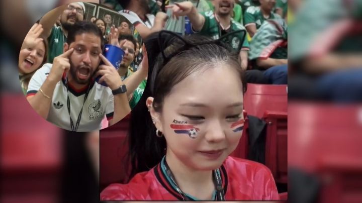 Directivo de Jalisco hace gesto racista a influencer coreana