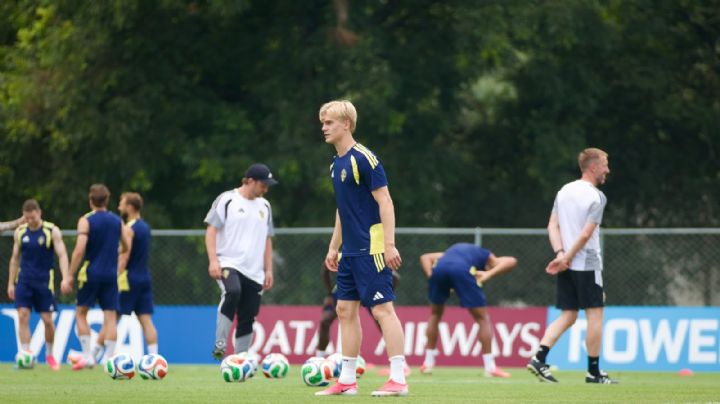 Mundial 2026: Suecia entrena bajo la lluvia en El Barrial previo a su debut en Monterrey