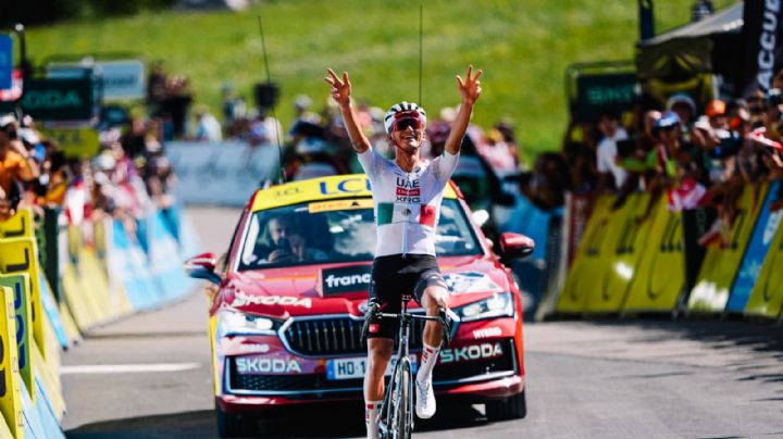 Isaac del Toro es campeón del Tour de Auvernia-Ródano Alpes 2026 en Francia