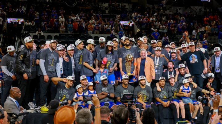 Los festejos en Nueva York, tras el campeonato de Knicks en la NBA