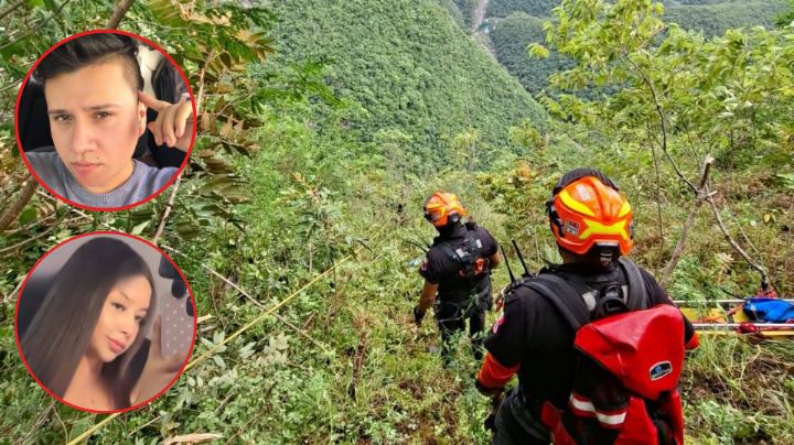 ¿Quién era la pareja que cayó a un barranco de 100 metros en Montemorelos?