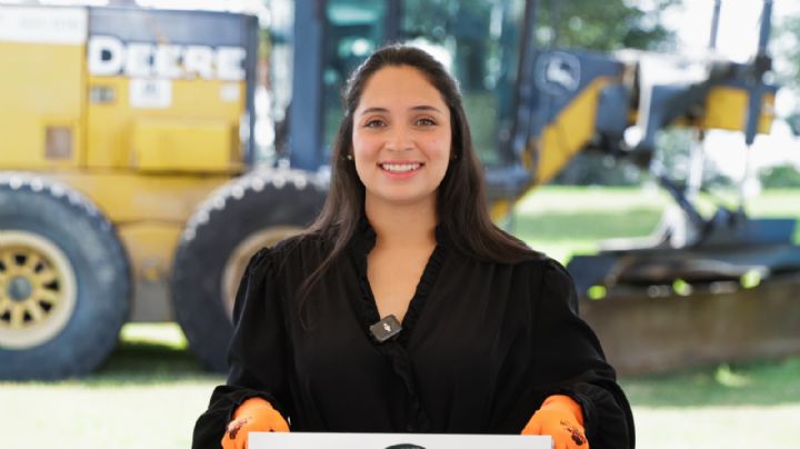 Alcaldesa de Juárez, NL inicia la construcción de nueva delegación policiaca en Valle Condesa