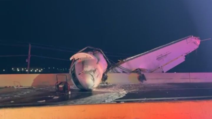 Se estrella jet en Laredo, Texas; hay al menos un muerto