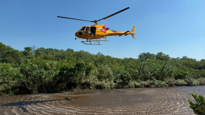 Continúa búsqueda de hombre desaparecido en río Pesquería