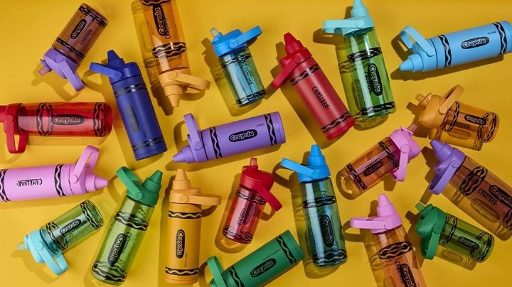 Crayola y CamelBak apuestan por una colección inspirada en los icónicos crayones