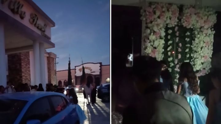 Apagón deja sin fiesta de graduación a estudiantes en Apodaca