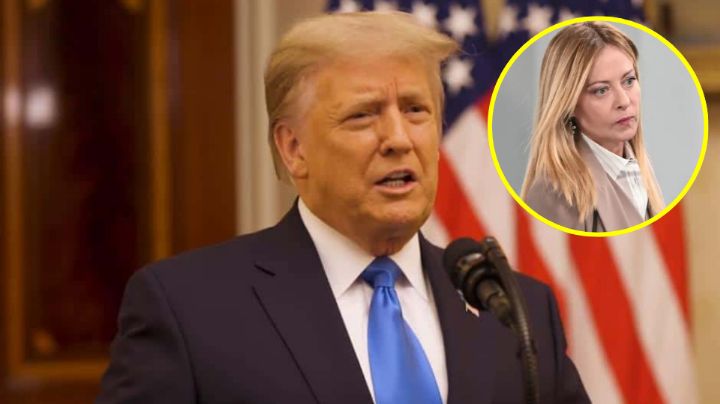 Trump critica a Meloni tras ser acusado de "inventar" un ruego por una foto