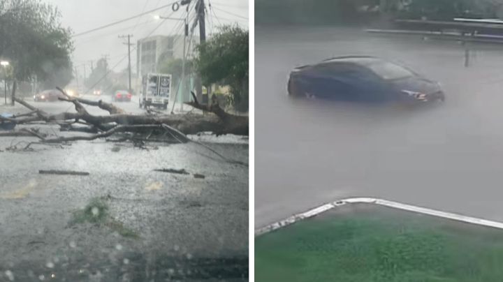 Reportan cierres de avenidas en área metropolitana por intensas lluvias