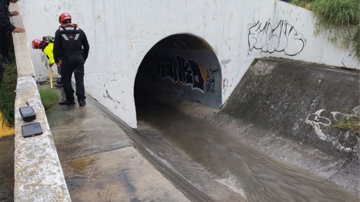 Desaparece menor tras ser arrastrado por corriente del Arroyo de Valle Verde