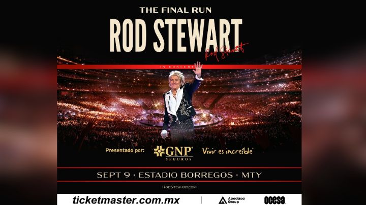 Rod Stewart volverá a Monterrey con su gira de despedida tras más de una década lejos de la ciudad