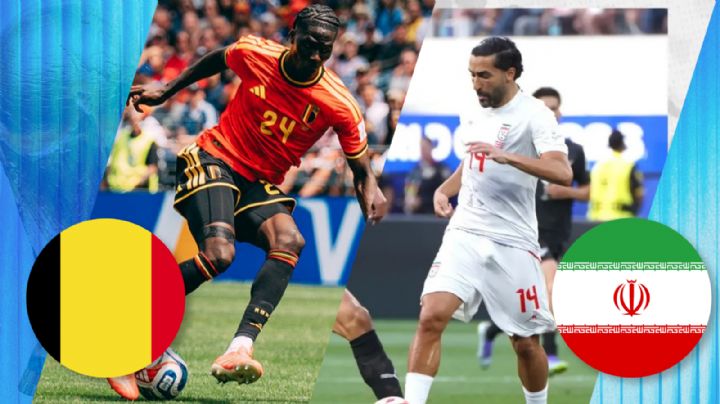 Bélgica vs Irán: ¿Cuándo y por donde ver el partido del Grupo G?