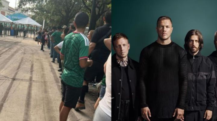 Fanáticos llegan desde temprano para ver a Imagine Dragons en Monterrey