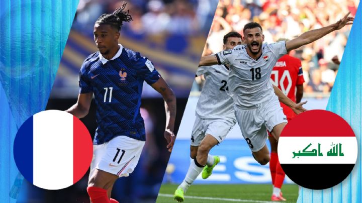 Francia vs. Irak: ¿Cuándo y por donde ver el partido del Grupo I?