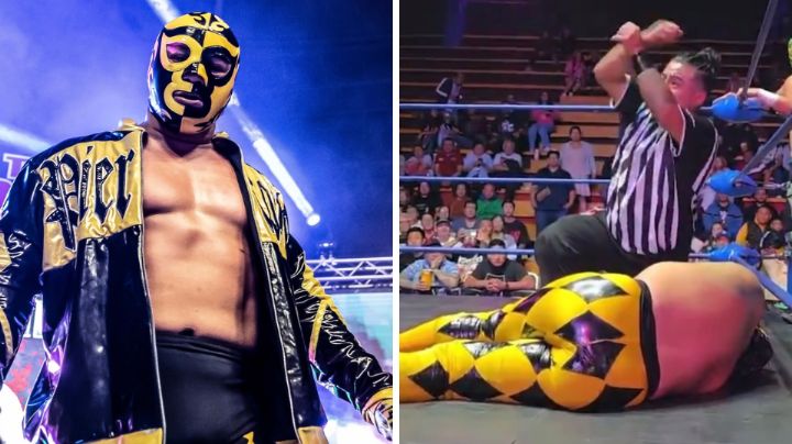 Hospitalizan a Pierroth Jr. tras desvanecerse en plena lucha