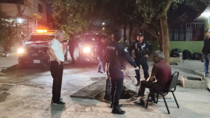 Rescatan a hombre que cayó a alcantarilla de Apodaca; fue arrastrado 85 metros