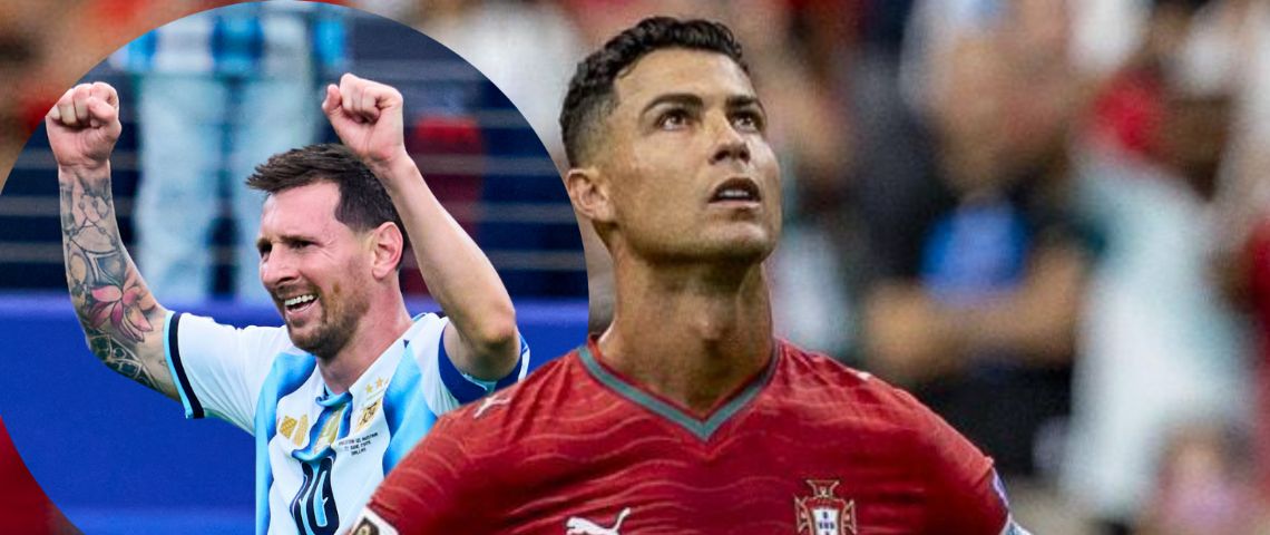 Cristiano Ronaldo se negó a responder una pregunta sobre Messi tras doblete en el Mundial 2026
