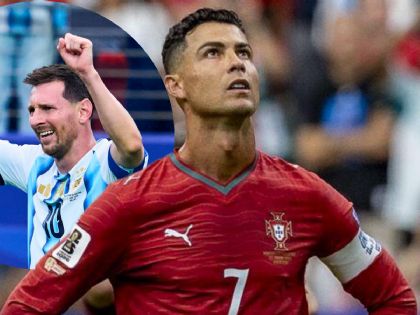 Cristiano Ronaldo se negó a responder una pregunta sobre Messi tras doblete en el Mundial 2026