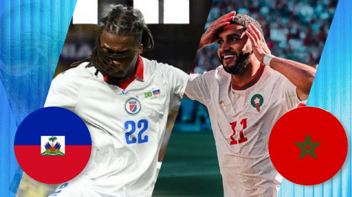 ¿Dónde y cómo ver EN VIVO Marruecos vs Haití?  Transmisión y posibles alineaciones
