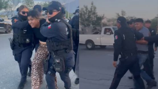 Detienen a 3 en manifestación por fuga de aguas negras en Guadalupe