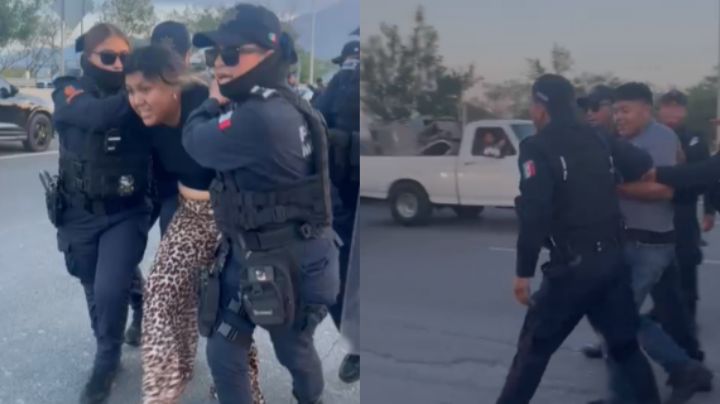 Detienen a 3 en manifestación por fuga de aguas negras en Guadalupe