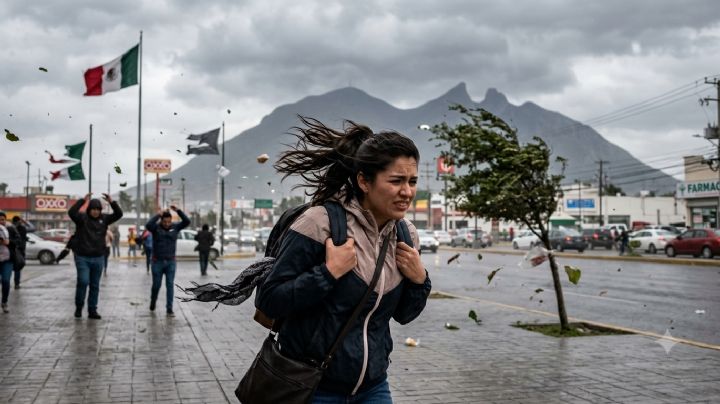 Alertan por fuertes vientos en Nuevo León hoy jueves