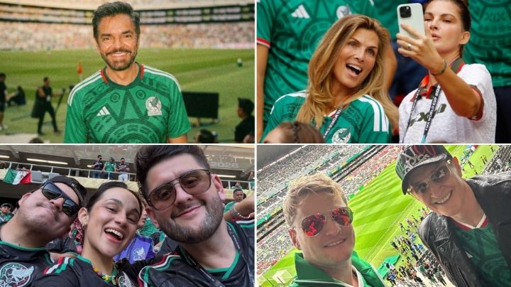 Famosos celebran el paso perfecto del Tri tras vencer a Chequia