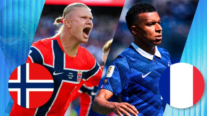 ¿Cuándo y dónde ver Francia vs. Noruega? Mbappé y Haaland por el liderato del Grupo I