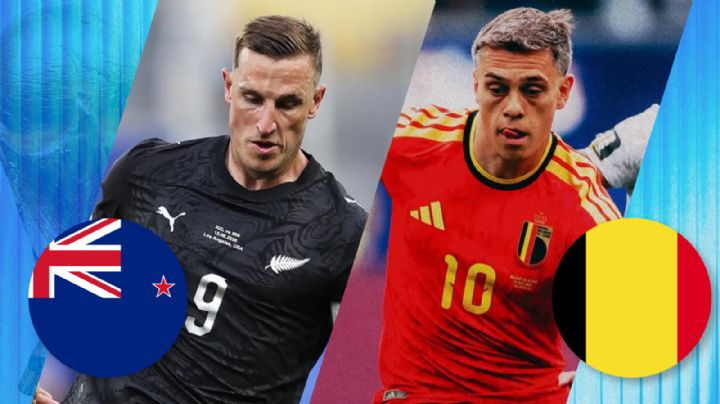 ¿Dónde ver Bélgica vs. Nueva Zelanda en el Mundial 2026 con horarios en México?