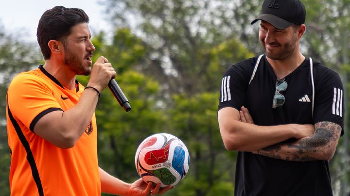 Samuel y Gignac inauguran la cancha 560 por legado del Mundial 2026