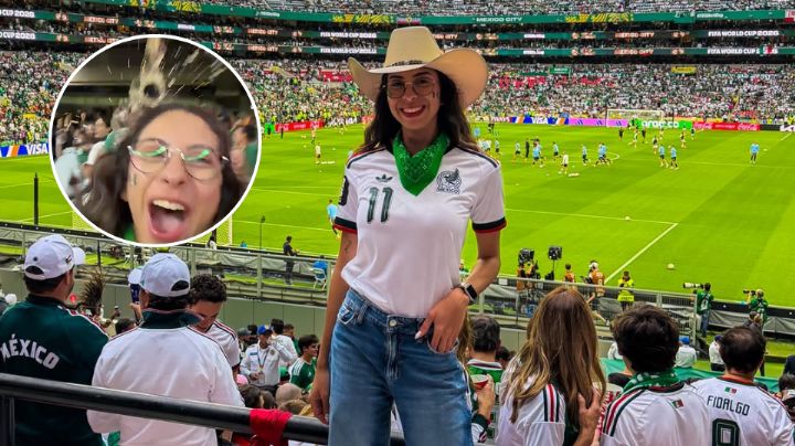 "¿A eso van al estadio?" TereFifas exhibe agresión en partido de la Selección Mexicana