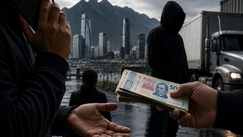 La extorsión en la zona metropolitana de Monterrey alcanza comercios, transportistas, mujeres y ciudadanos en actividades cotidianas.