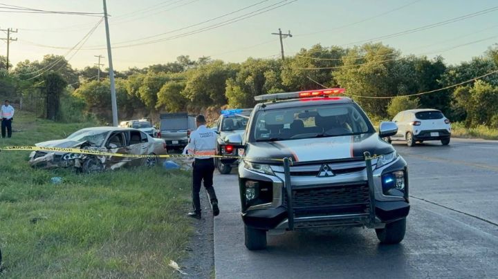 Choque en la Cadereyta-Allende deja un muerto y 7 lesionados