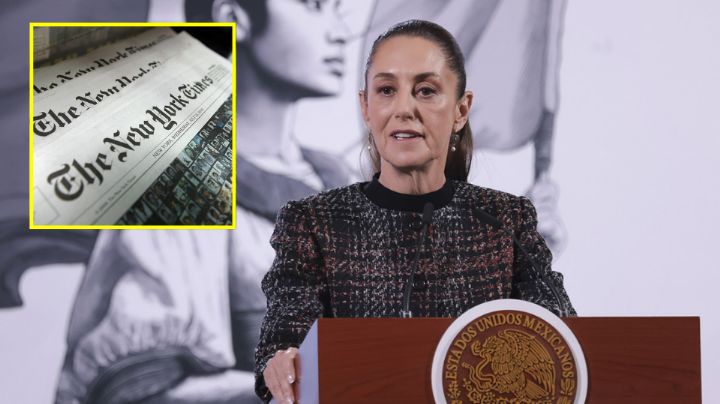 Sheinbaum rechaza reportaje del New York Times sobre presuntos vínculos de funcionarios con EU