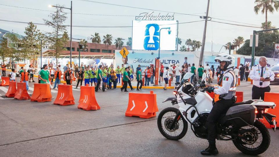 Operativo vial en Guadalupe, Nuevo León | Facebook / Municipio de Guadalupe, Nuevo León