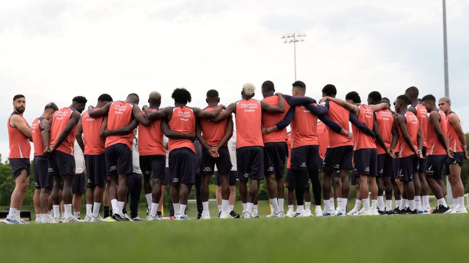 Entrenamiento del seleccionado ecuatoriano | Facebook / La Tri