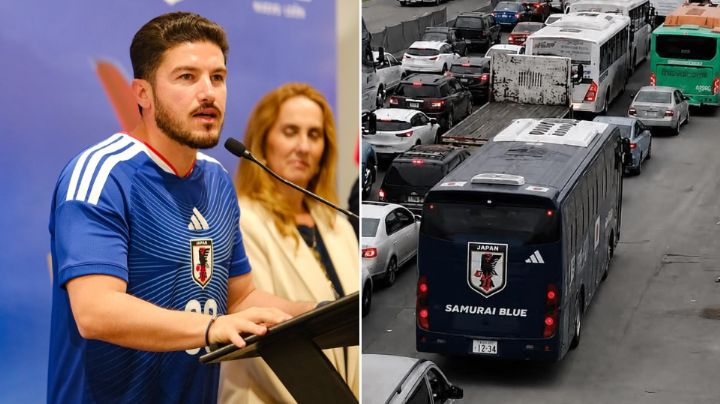 Samuel García desmiente que Selección de Japón se haya atorado en el tráfico de Miguel Alemán