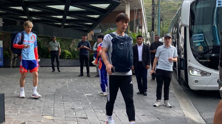 Selección de Japón sale rumbo a primer entrenamiento en Monterrey