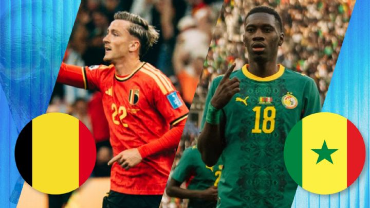 ¿Qué opciones de transmisión hay para Bélgica vs. Senegal en 16avos de Final del Mundial?